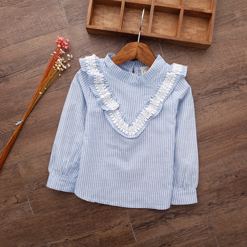 Chemise fille à manche longue - Ref 2088610 Image 1