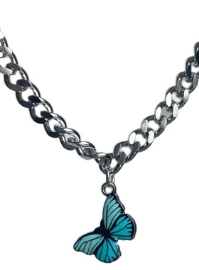 潜入深海*lisa同款粗链锁骨链