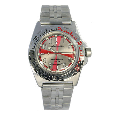 两栖蛙人自动机械200米防水军表