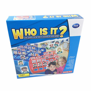 桌游hedbanz game猜猜我是谁what am i猜人物棋游戏策略推理玩具