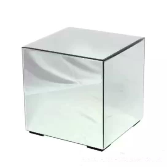5 Sided Fancy Side Table Plant Stands Glass Telephone Table Cube Mirrored Pedestal Buy 5 Sided Mirrored Pedestal Mirrored Pedestal Stand Product On Alibaba Com