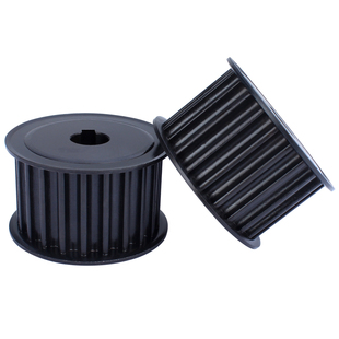 同步带轮8M-22齿现货钢 同步轮皮带轮套装传动轮同步轮同步带套装