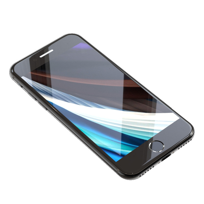 适用于苹果8plus钢化膜全屏覆盖iphone7 7plus全包se2/3黑色白色iphone8
