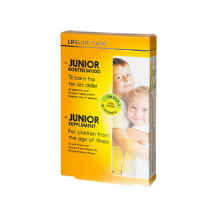 挪威代购直邮lifeline care果冻鱼油柠檬橘子味儿童DHA EPA VD 钙