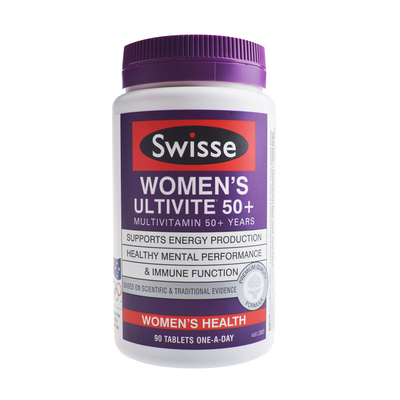 澳洲Swisse女士复合维生素片中老年妇女综合营养50岁+矿物质90片