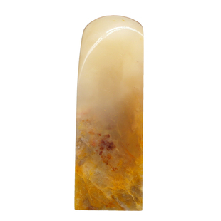 印石章料天然巴林石冻石俏色印章篆刻石料18-29mm