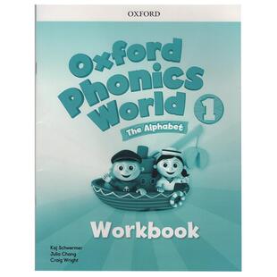 【一阶段练习册】OPW 牛津少儿英语自然拼读phonics发音教材 oxford phonics world 1级别练习册