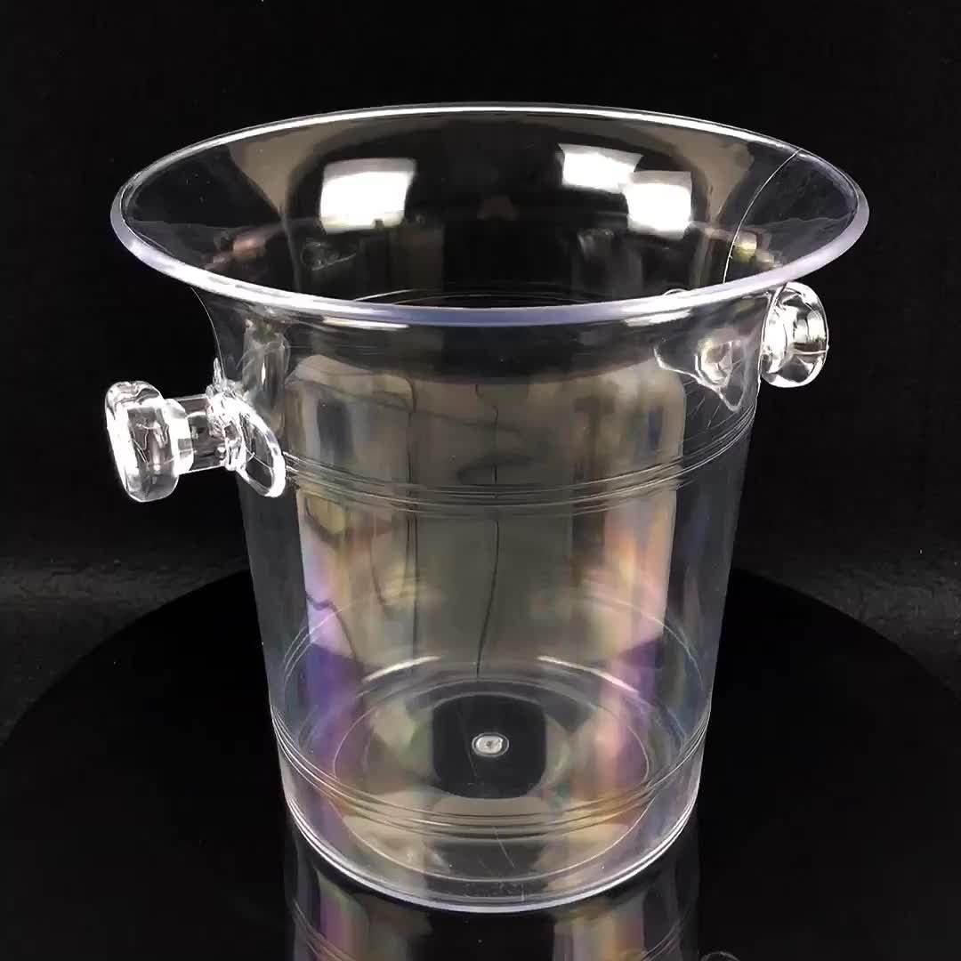 Lager Black Plastic Ice Bucket Bottle Cooler For Bar Party Buy Bar