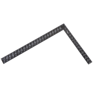 齐迈加厚合金钢角尺L型尺90度木工万用曲尺400*600高精度直角尺