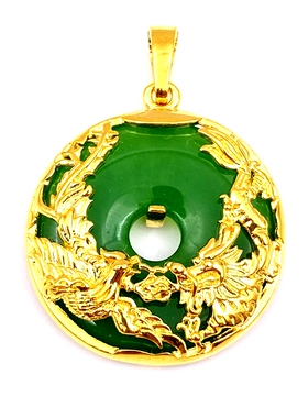 夏天项链平安扣宝宝红绿玛瑙盒子