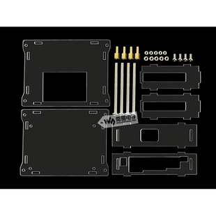 微雪 NVIDIA Jetson Nano外壳 英伟达  亚克力保护壳 可加装天线