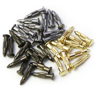 皮带头维修配件螺丝钉男士自动扣头铆钉腰带头卡扣插销裤带头栓子