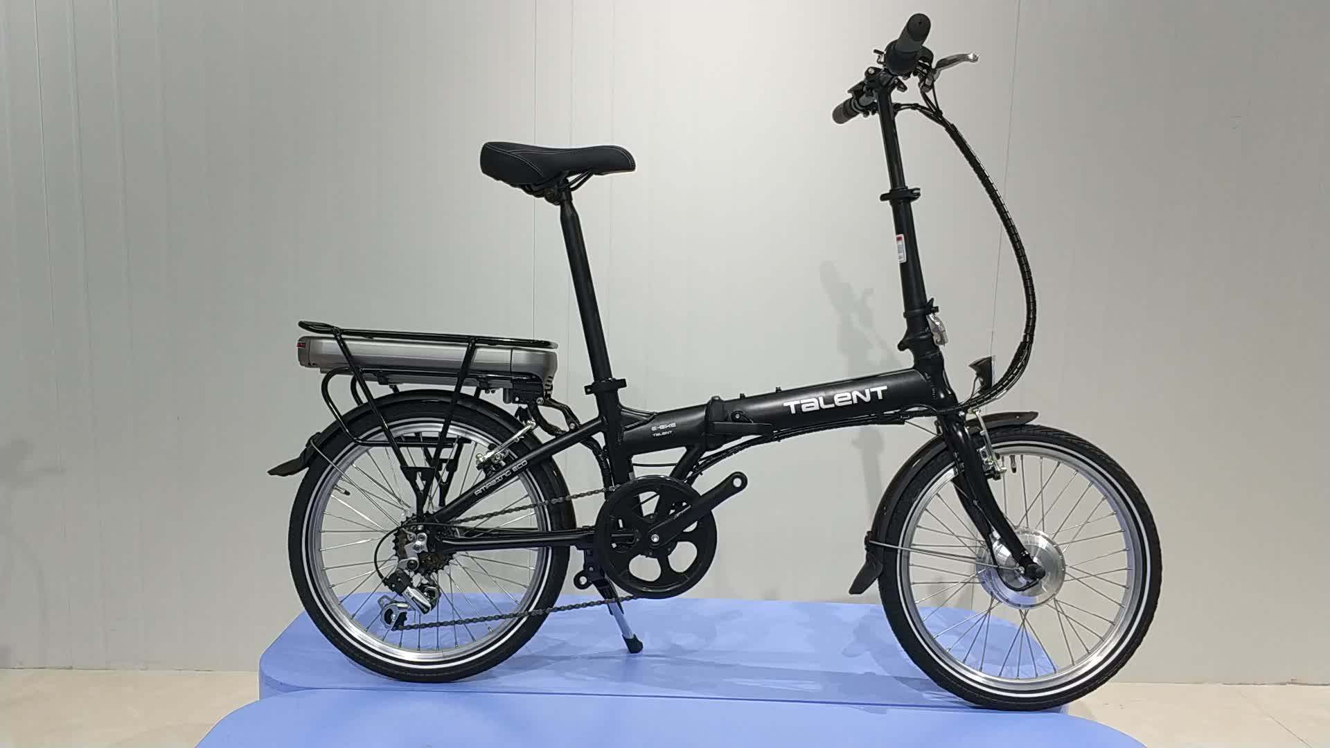 Wholesale 20" Jaunty Dubai Folding Electric Bike E Bicycle At Guangzhou
