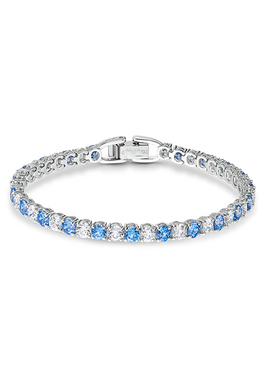 蓝色超闪水晶礼物手链