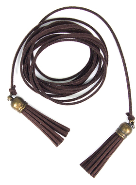 熠先生的蒸汽大陆项链棕色皮绳