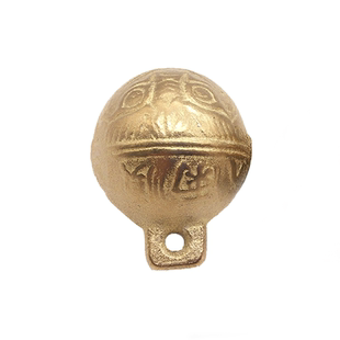 纯铜铃铛挂件手工diy材料宠物狗狗小猫咪门铃响声大饰品铜玲配件