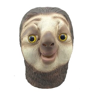 万圣节成人狂动物城闪电树懒朱迪兔子尼克狐狸乳胶面具儿童头套