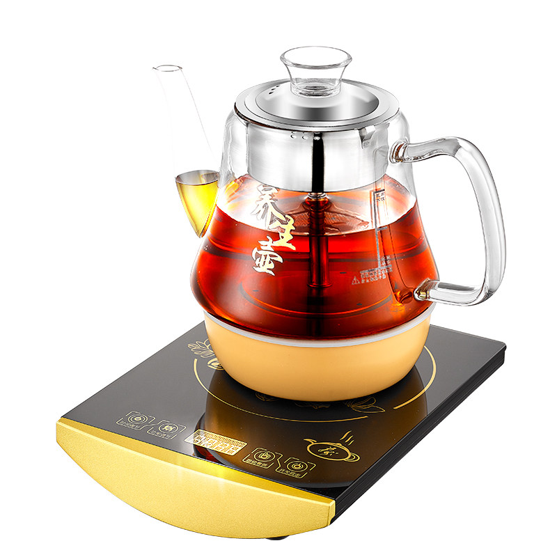 美能迪黑茶煮茶壶电子版玻璃多功能电热壶花茶普洱茶煮茶器
