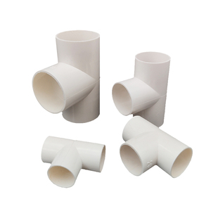 PVC电线管三通穿线管三通阻燃电工管配件三通接头1620253240包邮