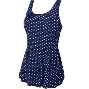 出口欧美大码游泳衣女士保守大胸DE杯 显瘦遮肚裙式连体外贸200斤