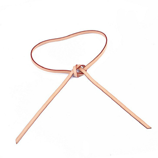 水桶包抽绳配件NEONO包带子nano迷你袋口绳皮绳子束口绳变色真皮