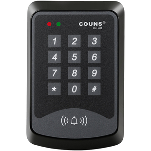 高优电子门禁系统一体机玻璃门防火门密码刷卡控制器面板主机K03