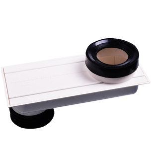 90/110pvc老式下水管道马桶用移位器位移接头配件2-20cm可调距离