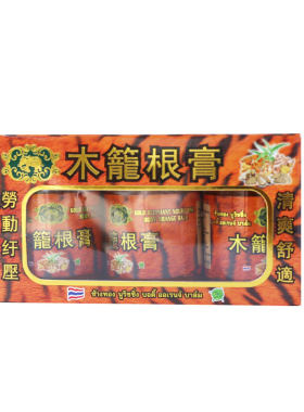 泰国金象老虎膏木龙根膏3瓶1盒