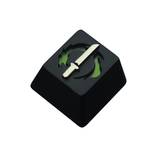 键石OW守望先锋游戏外设周边源氏大招机械键盘锌铝合金属透光键帽