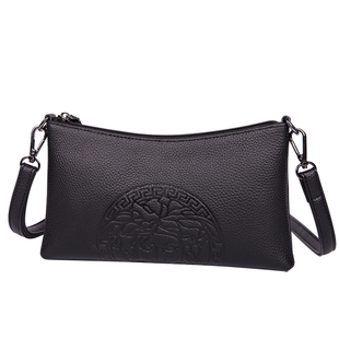 真皮斜挎小包包女手拿包2025新款时尚百搭单肩包女中年妈妈包软皮