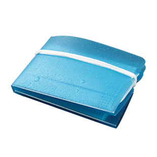 一次性口罩收纳盒透明防水口罩暂存夹口鼻罩存放盒收纳夹成人儿童未用新口罩储存盒独立包装收纳袋防二次污染