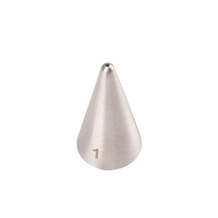 圆口奶油写字拉线造型泡芙裱花袋裱花嘴马卡龙圆孔面条花嘴小大号