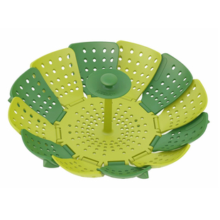 英国Joseph Joseph 可折叠莲花沥水篮 厨房焯烫塑料滤水篮