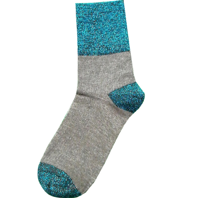 袜子女金银丝日系韩国透气中筒袜