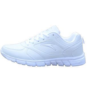 秋季防水白色运动鞋男女休闲跑步鞋学生波鞋大码女鞋情侣鞋旅游鞋