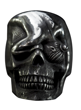 原创手工银饰戒指朋克