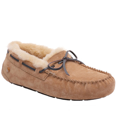 豆豆鞋男2021秋冬新款懒人黑色