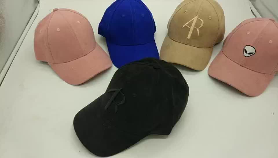 Customize Plain Baseball Cap Soft Suede Snapback Hats For Small Head