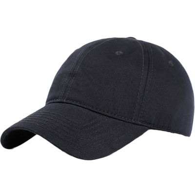 纯色棒球帽简约软顶黑色帽子