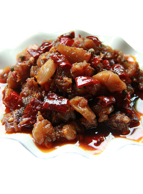 四川小吃麻辣冷吃兔兔肉兔丁零食