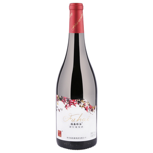 福海冰谷 集安山葡萄酒淡甜型750ml北冰红威代尔红酒佐餐酒 包邮