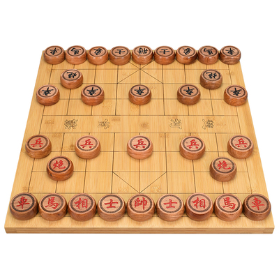 御圣象棋棋盘楠竹实木大号橡棋