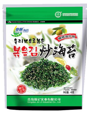 奥帆青岛特产40g炒海苔买2送1