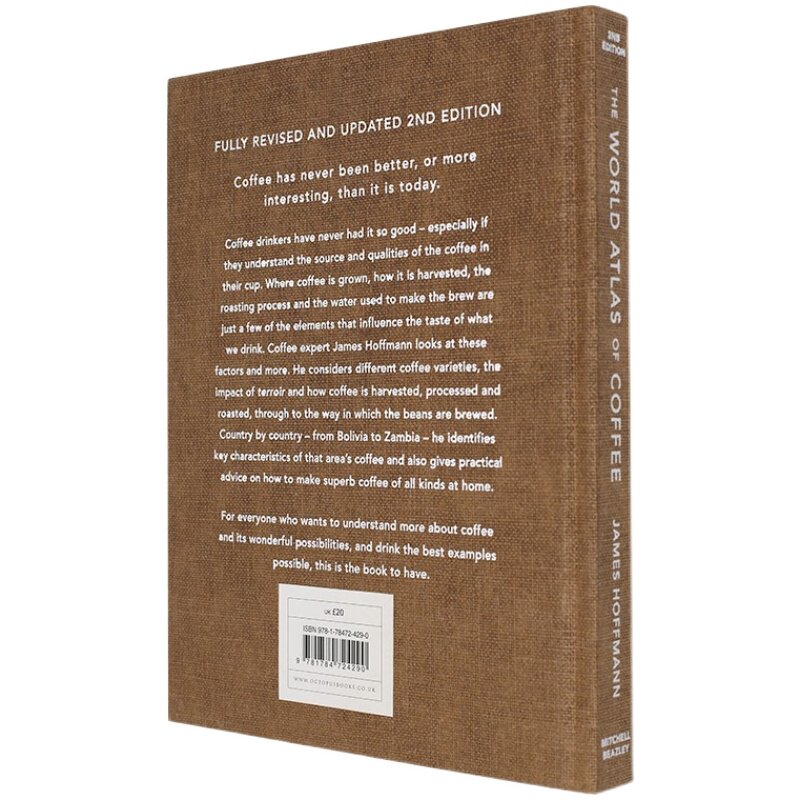 预售英文原版 世界咖啡地图集 World Atlas of Coffee 詹姆斯霍夫曼James Hoffmann 生活美学 咖啡爱好者推荐 WBC获奖咖啡师进口书
