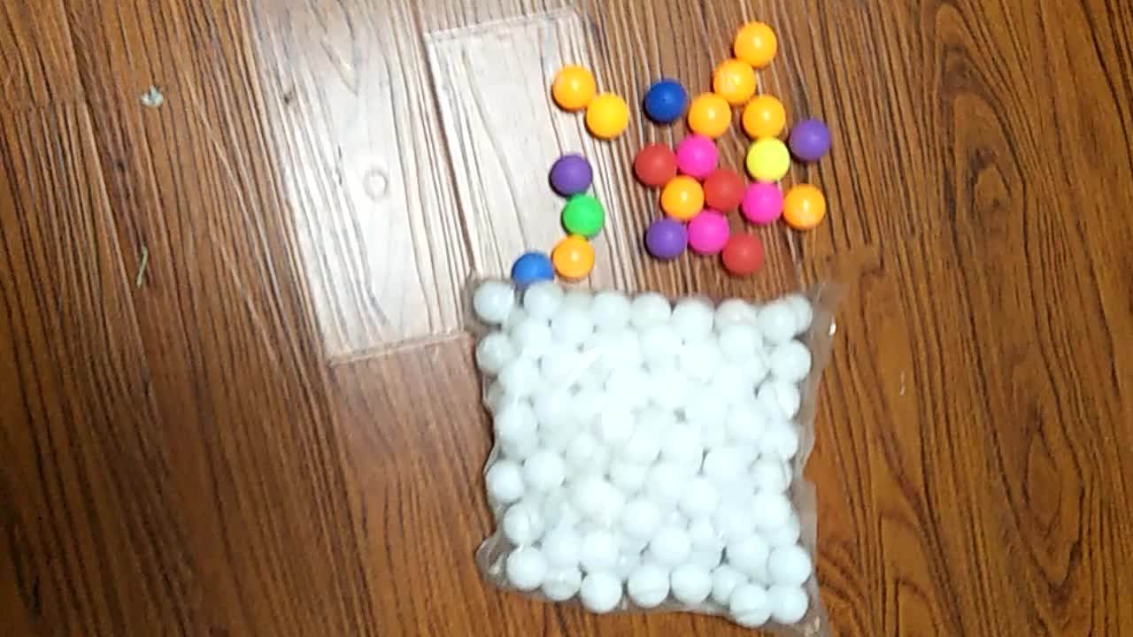 Factory Wholesale 40mm Cheap Price Plastic Table Tennis Ball Multi