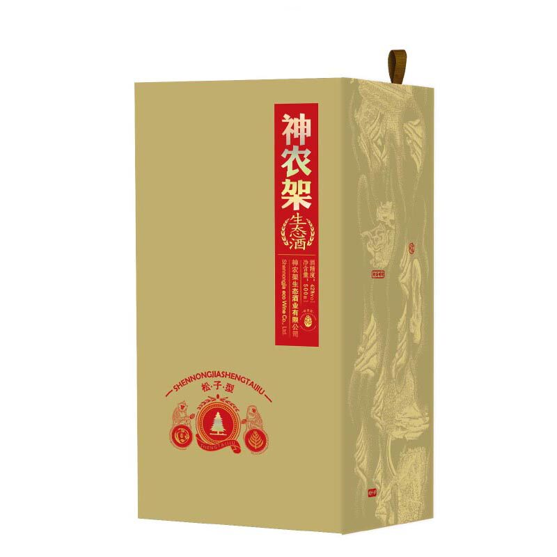 湖北特产神龙架松子型纯粮高粱酒果酒