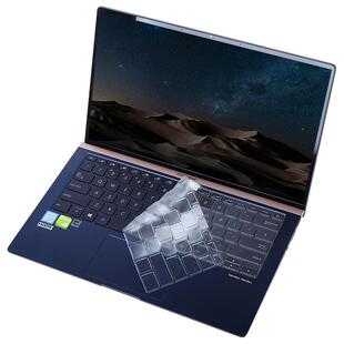 华硕A豆14 ADOL13U笔记本键盘膜透明全覆盖vivobook14/15 V4000F V5000电脑保护贴膜S4300 S5300防尘罩防水垫