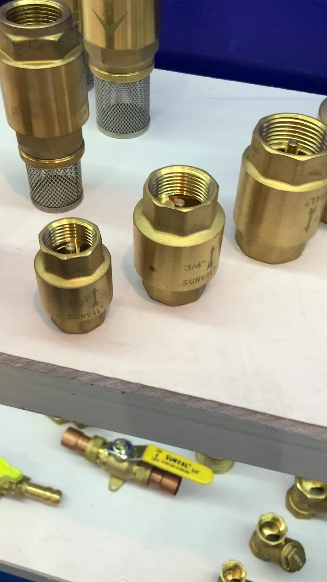 S4185 Brass Color Brass Core Water Check Valve Brass Pin Buy Brass