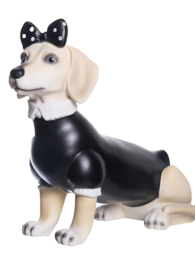 彩绘橱窗道具仿真腊肠狗家居装饰