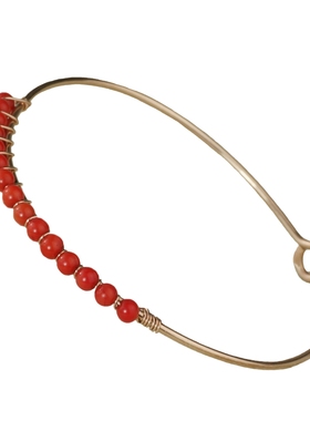 玫瑰金复古民族风饰品手镯